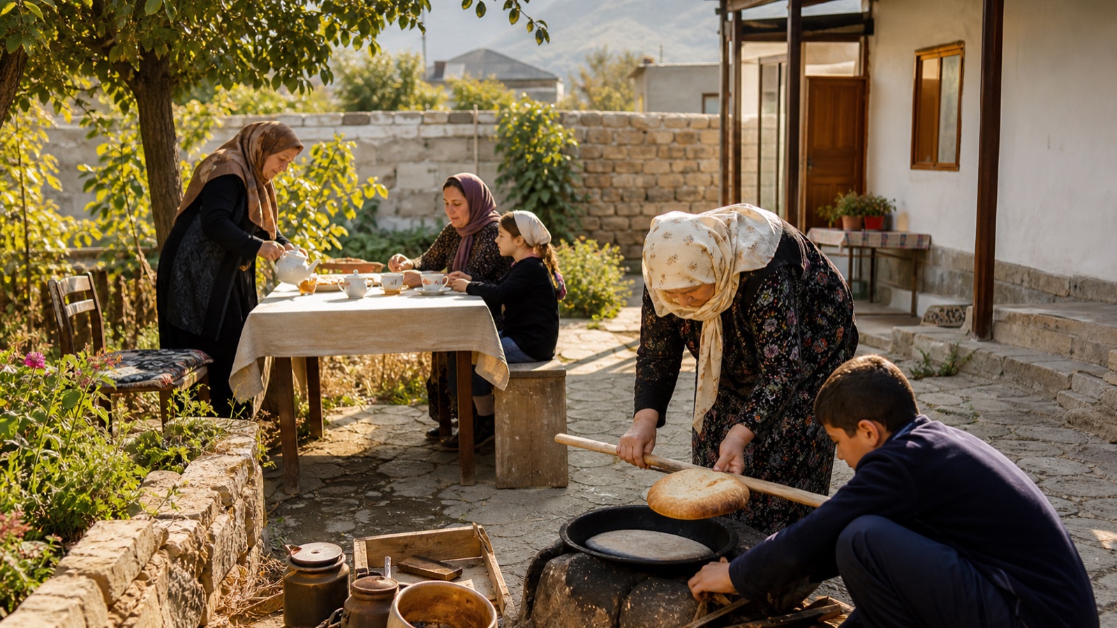 Dağlarda ve kırsalda yaşam