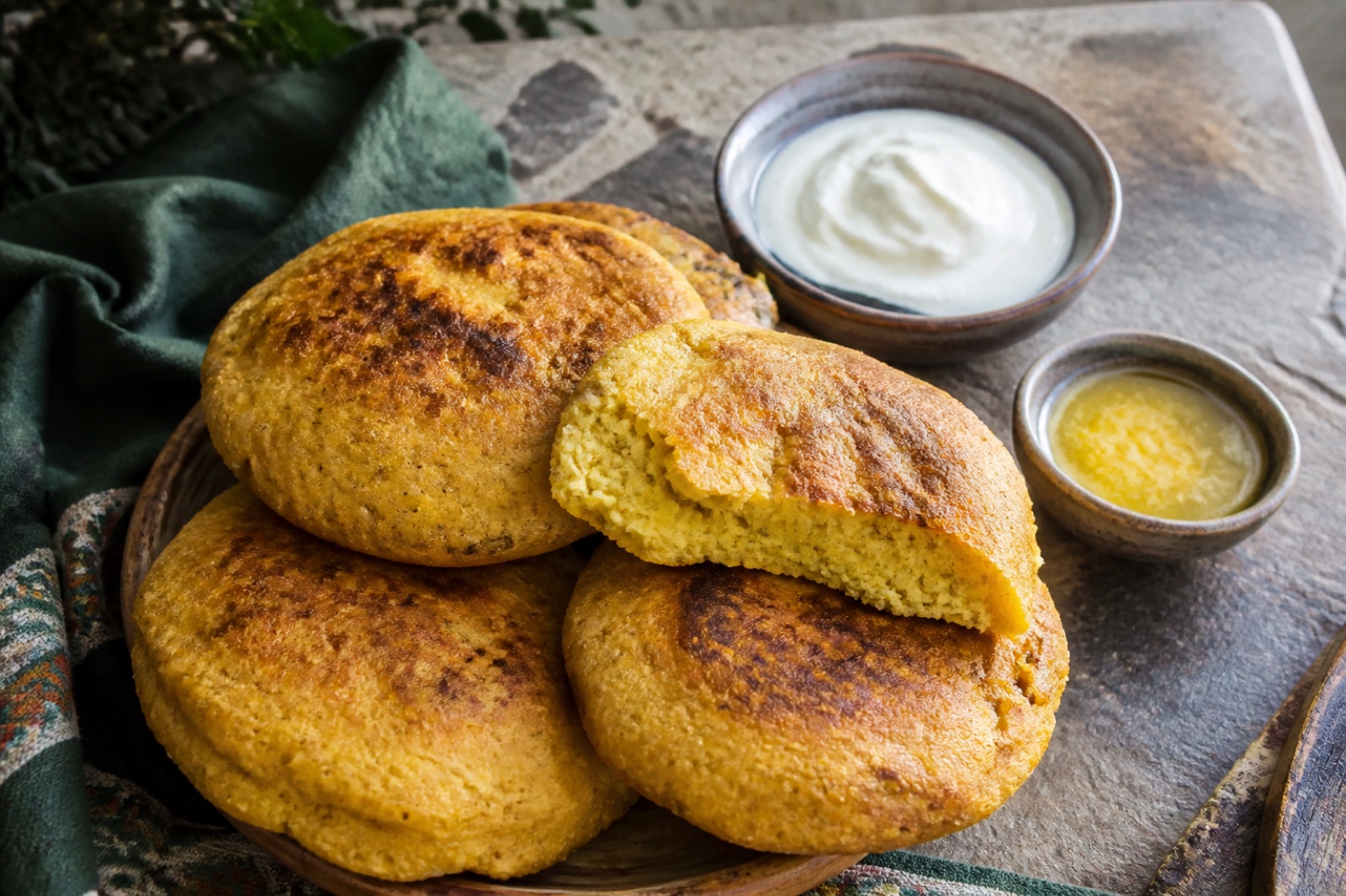Siskal · mısır ekmeği