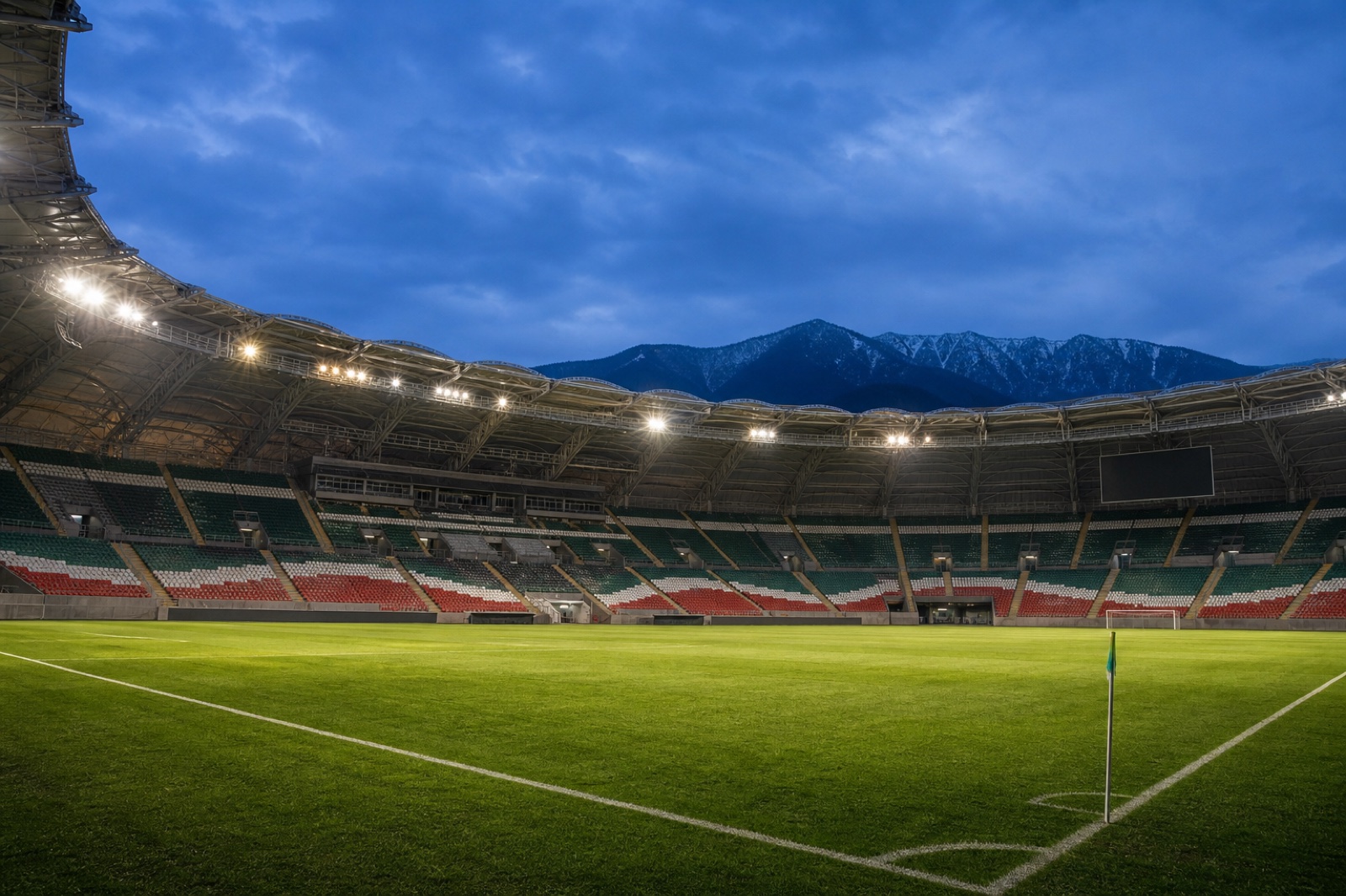 Grozni'de maç ve salon sporları